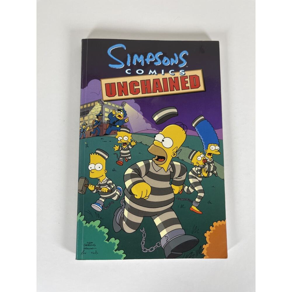 Simpsons Comics Unchained (Simpsons Comics Compilations)‎ by Matt Groening GOOD